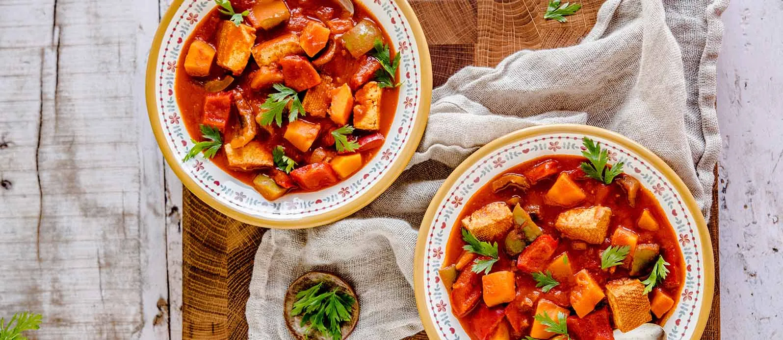 Leczo z dynią i tofu