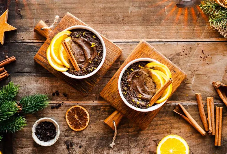 Mus czekoladowy z espresso i pomarańczą