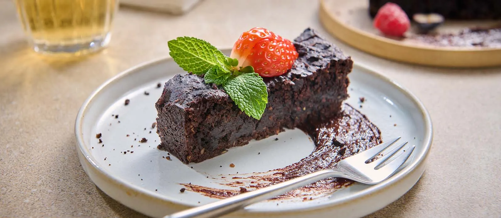 Bezglutenowe brownie z czarnej fasoli