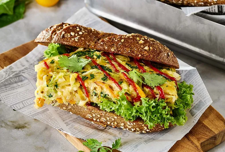 Gilgeori toast (street foodowy sandwicz)