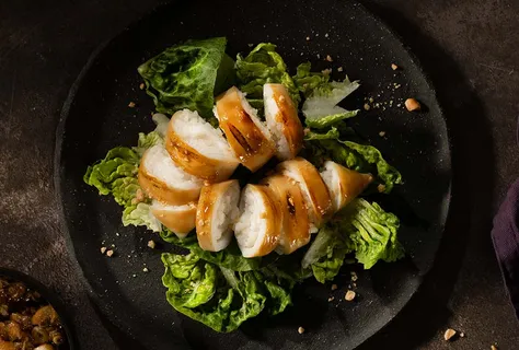 Kalmary teriyaki nadziewane ryżem sushi