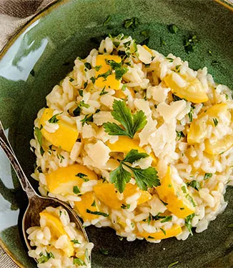 Risotto z cukinią