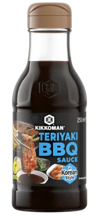 Kikkoman Teriyaki BBQ Sauce in Korean Style