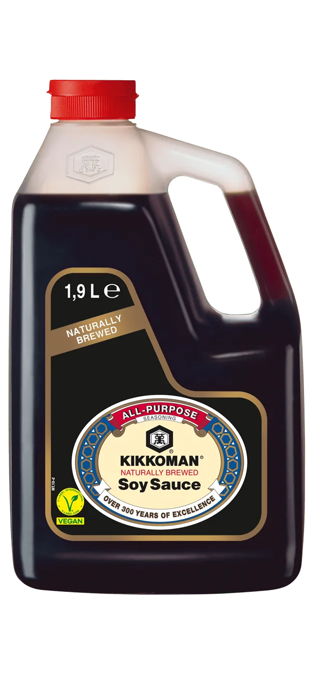 Naturalnie warzony sos sojowy Kikkoman 1,9 L pojemnik