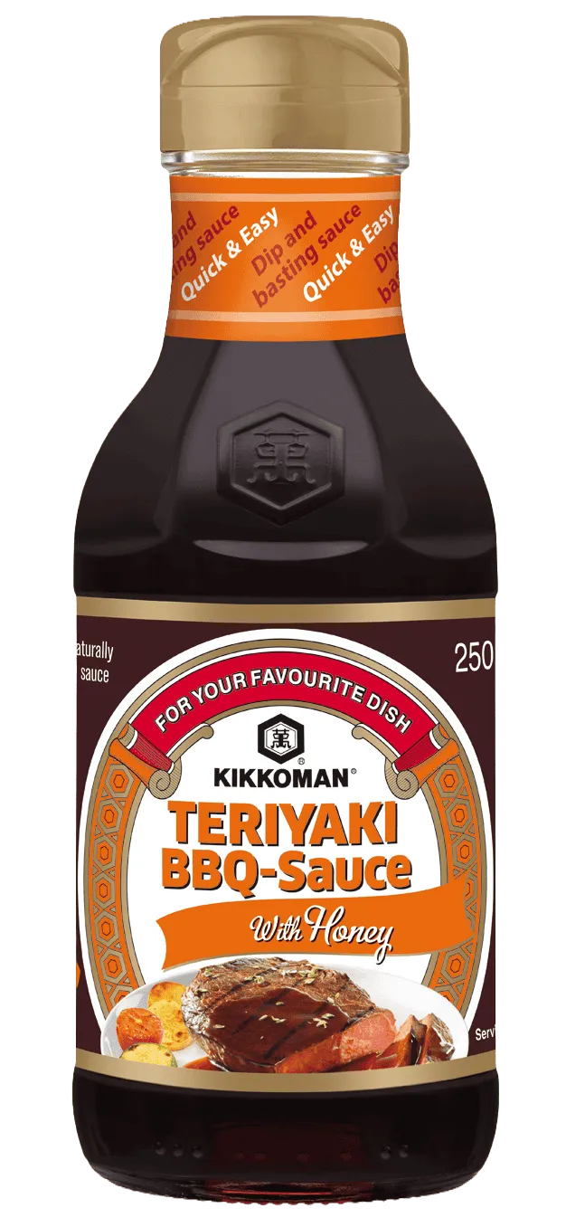 Sos Teriyaki BBQ z miodem Kikkoman 250 ml ml butelka