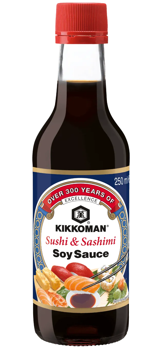 Sos sojowy do sushi i sashimi Kikkoman 250 ml ml butelka