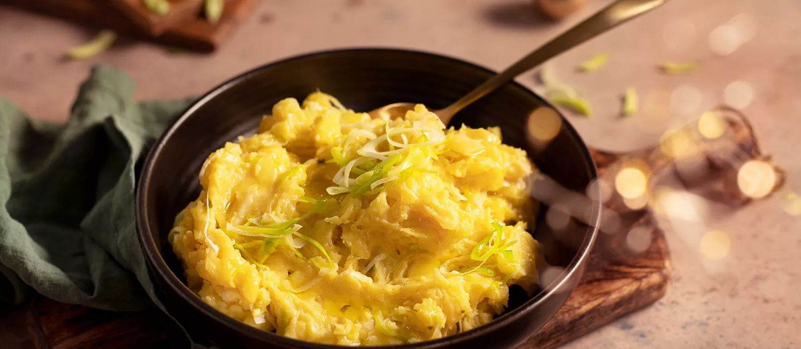 Puree z ziemniaków, pasternaku i pora