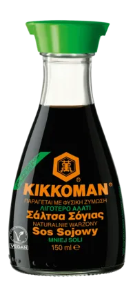 Naturalnie warzony sos sojowy z obniżoną zawartością soli 150 ml dyspenser Naturalnie warzony sos sojowy z obniżoną zawartością soli 150 ml dyspenser