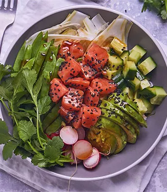 Hawajskie Poke Bowl