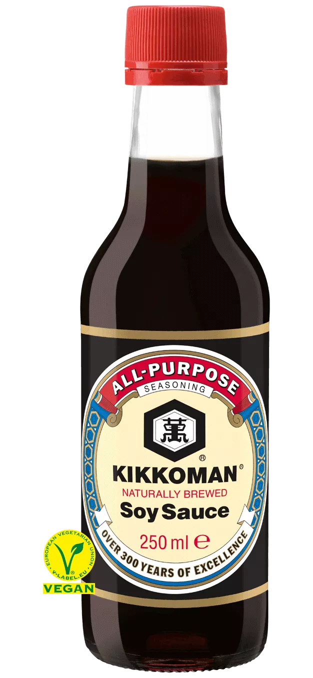 Naturalnie warzony sos sojowy Kikkoman 250 ml butelka