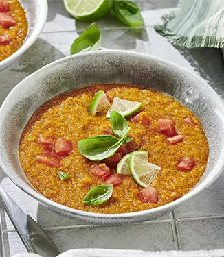 Gazpacho z arbuza i limonki