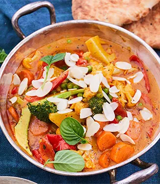Wegetariańskie curry na szybko