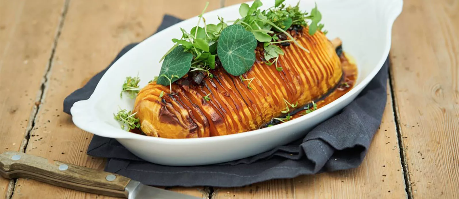 Dynia piżmowa Hasselback