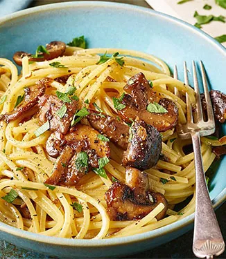 Grzybowa carbonara
