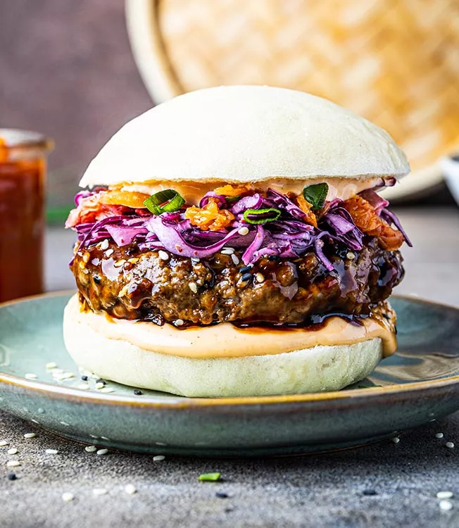 Koreański bao burger